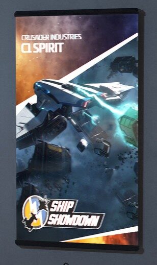 C1 Spirit 2954 Ship Showdown Poster