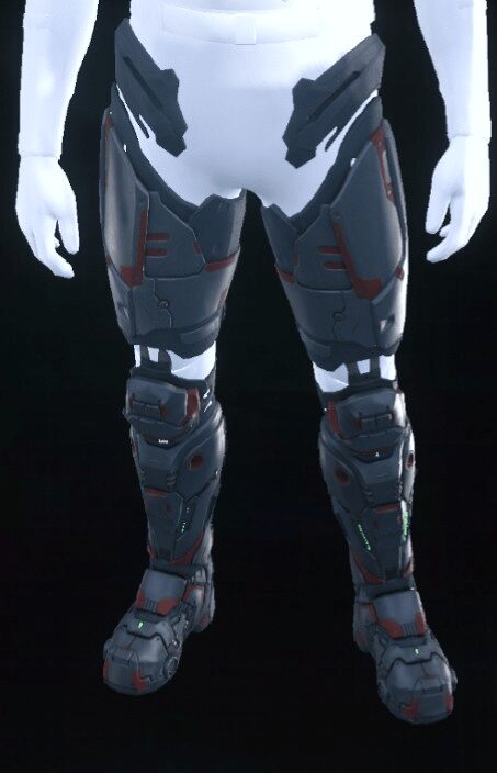 Inquisitor Legs Dark Red