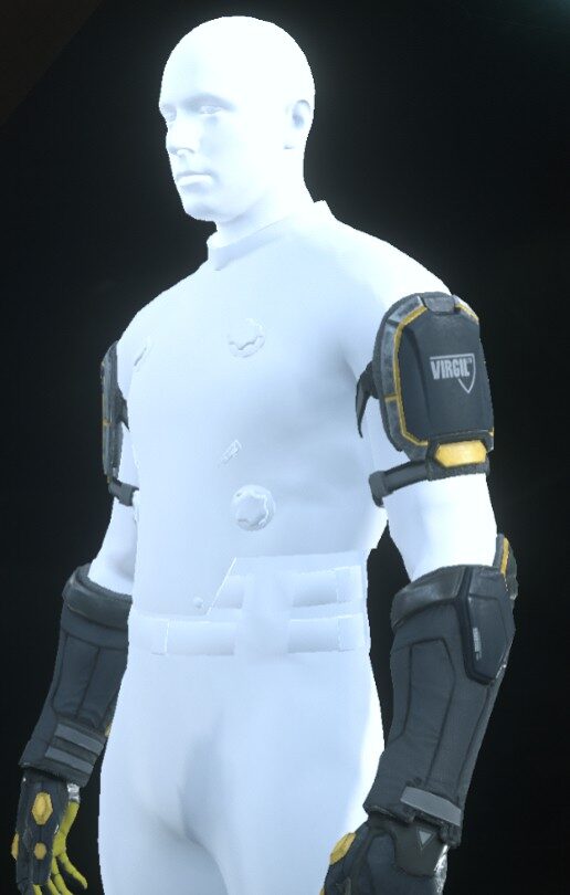 TrueDef-Pro Arms Yellow/Grey
