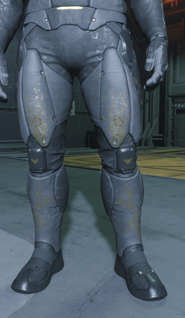 Geist Armor Legs Golden Blossom