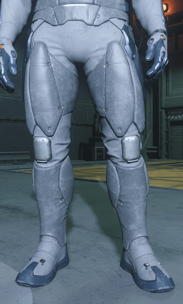 Geist Armor Legs Whiteout