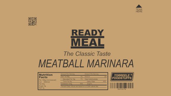 ReadyMeal (Meatball Marinara)