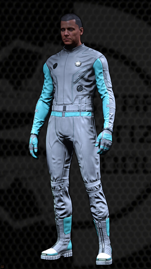 Beacon Undersuit Grey/Aqua