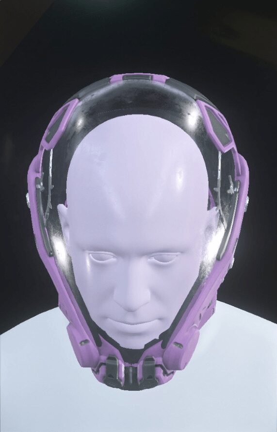 Odyssey II Racing Helmet Violet