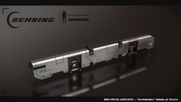MSD-313 Missile Rack