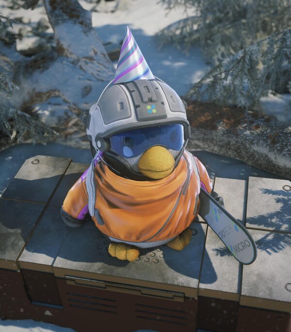 Pico the Penguin Party Animal Orange Plushie