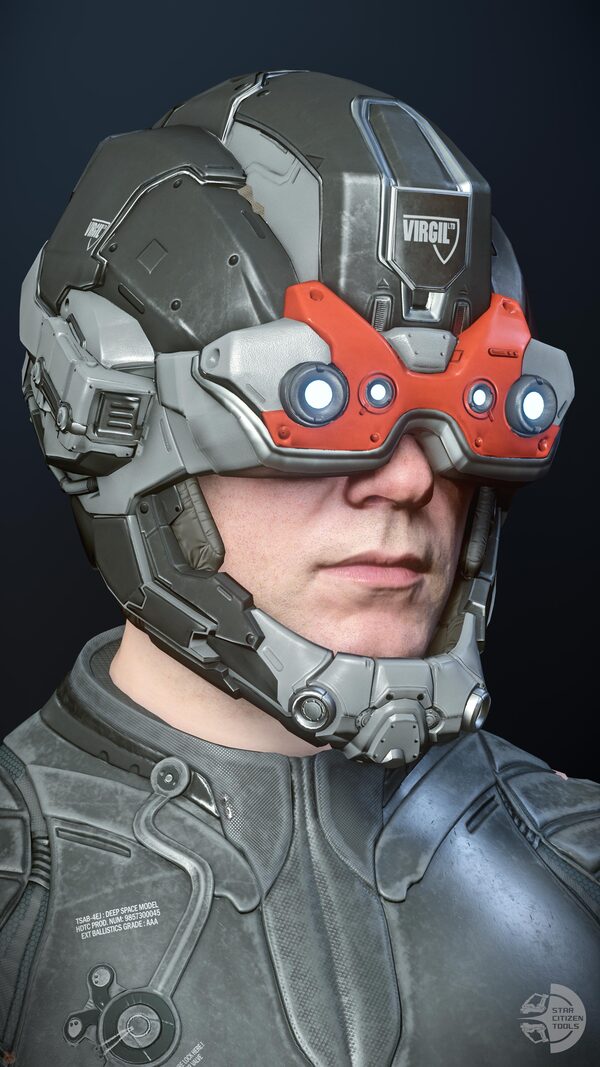 Argus Helmet Red/Silver