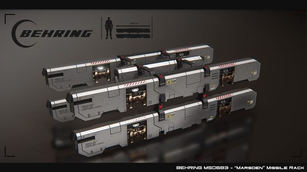 MSD-683 Missile Rack