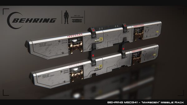 MSD-341 Missile Rack