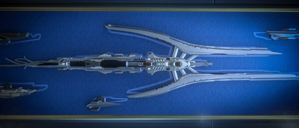 Shattered Vanduul Lance Display