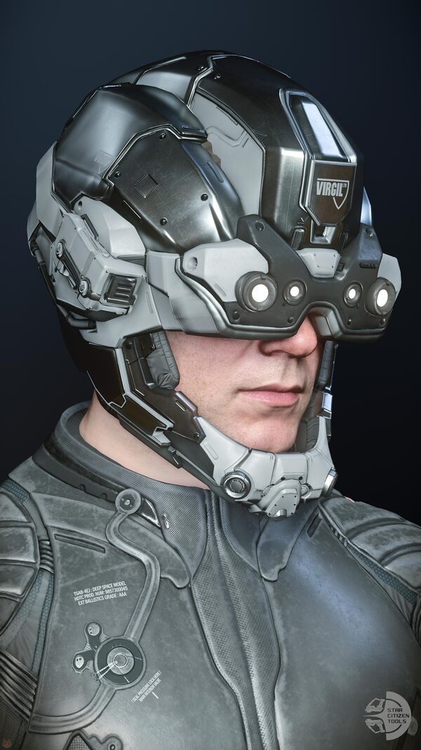 Argus Helmet Black/Silver