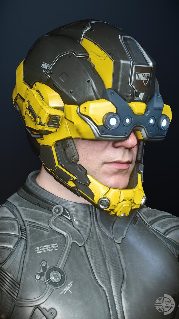 Argus Helmet Yellow/Grey