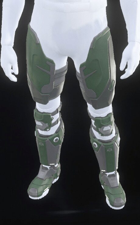 PAB-1 Legs Dark Green