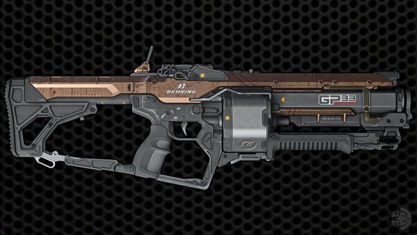GP-33 MOD "Copperhead" Grenade Launcher
