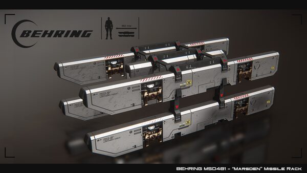 MSD-481 Missile Rack