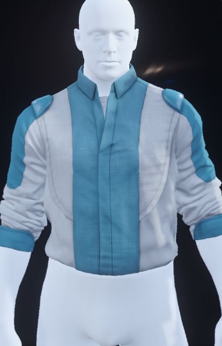 Tolo Jacket Teal Stripe