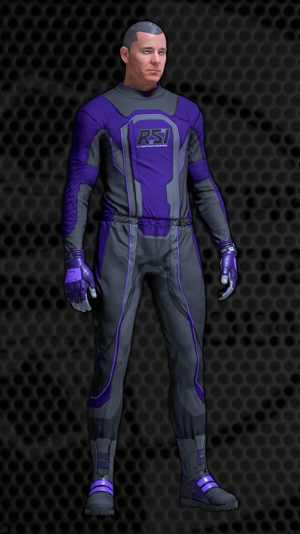 Venture Undersuit Purple/Black