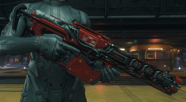 Parallax "Sanguine" Energy Assault Rifle