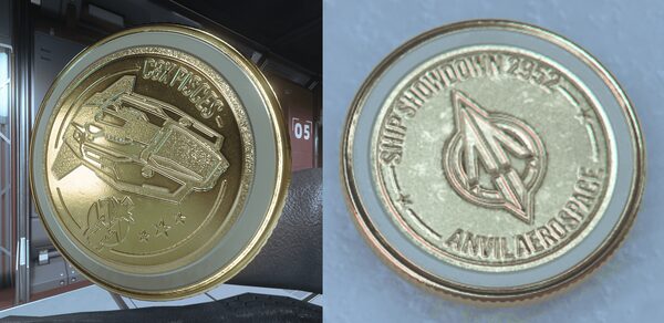 Ship Showdown '52 C8X Pisces Coin