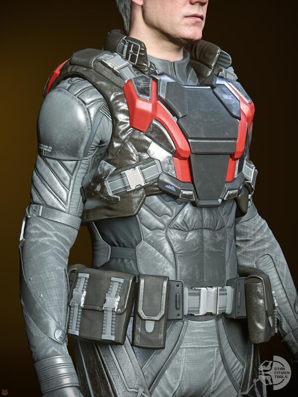 TrueDef-Pro Core Red/Silver