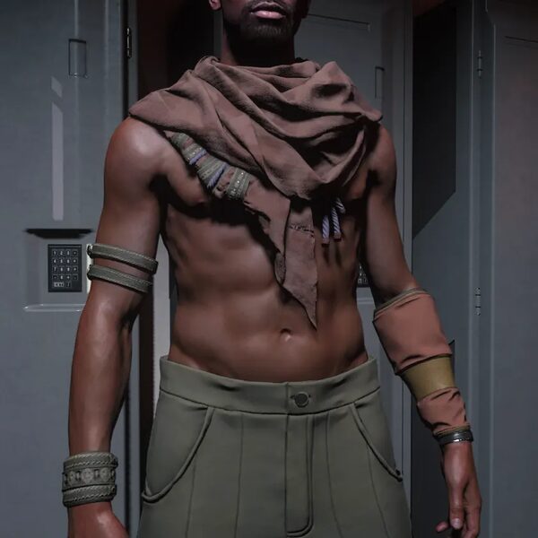 Sharud Wrap and Arm Bands Redwood