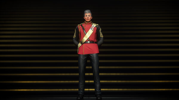 Second Tevarin War Red Dress Jacket
