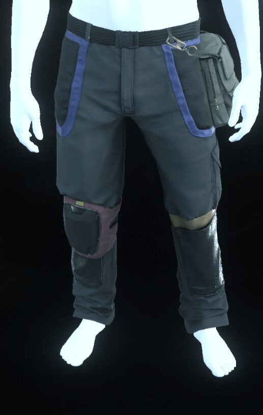 Edgewear Pants Blue