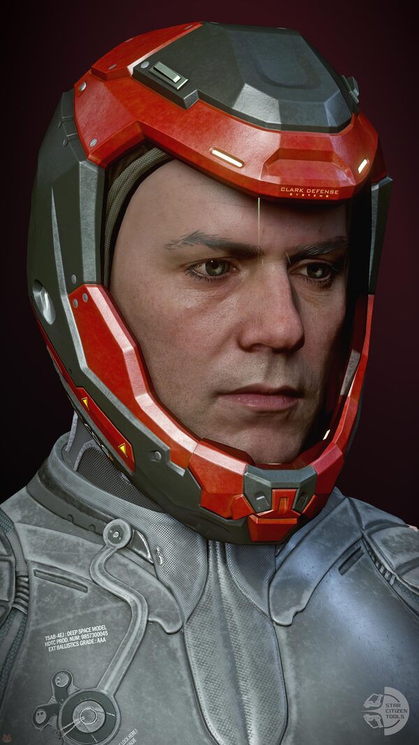 CBH-3 Helmet Dark Red