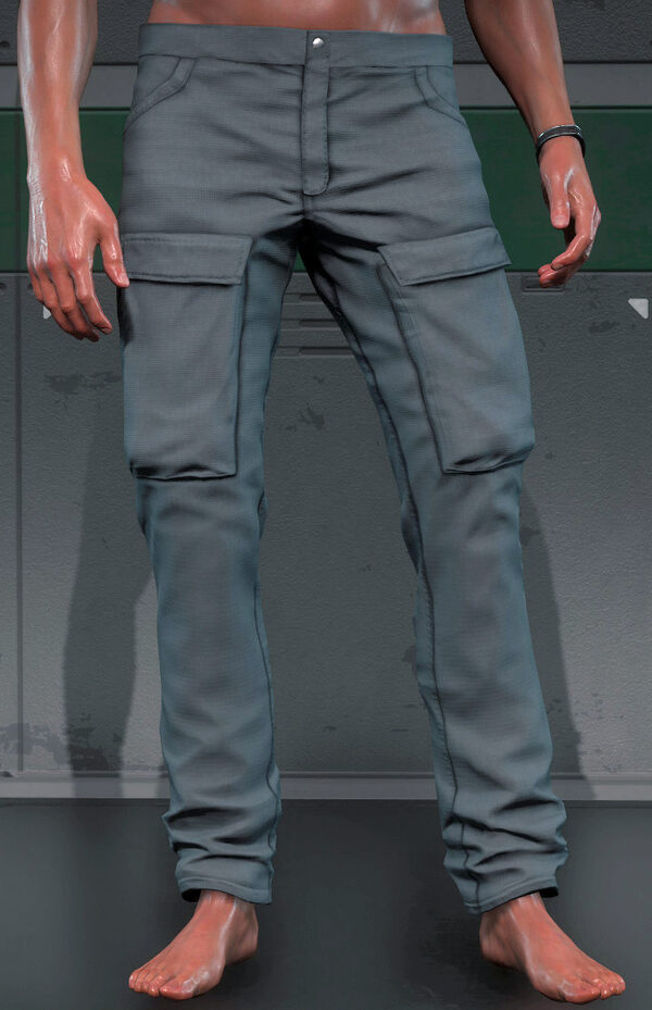 K7 Pants Blue