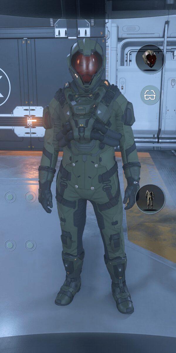 OMNI-AFS-Sapphire Armored Flight Suit Jungle