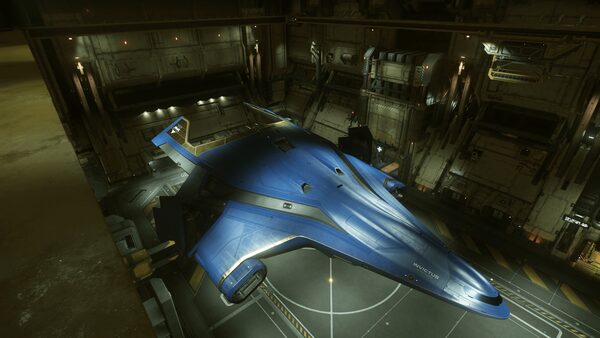 Hercules Starlifter Invictus Blue and Gold Livery