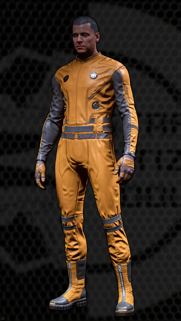 Beacon Undersuit Orange/Black
