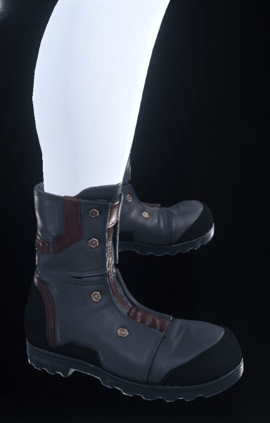 Ponos Boots Dark Red