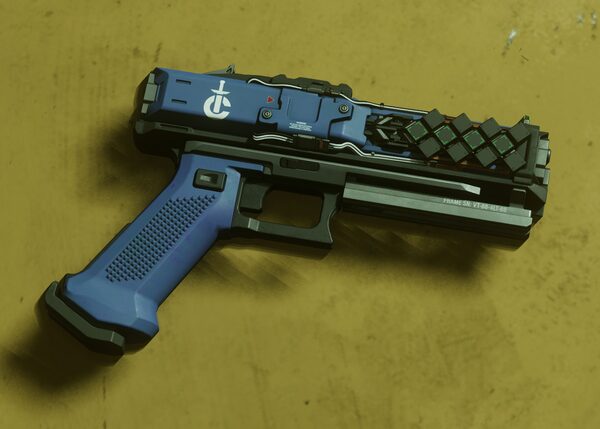 Pulse "Crusader" Laser Pistol