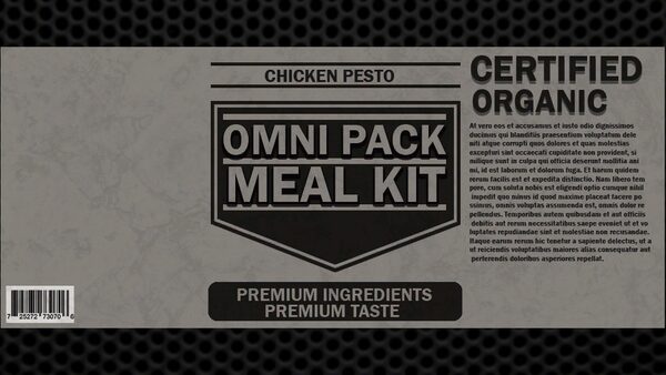 Chicken Pesto Omni Pack